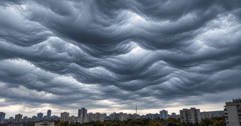 Незвичайні хмари Asperitas над Харковом: що це за атмосферне диво