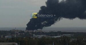 У Росії знову "двіжуха": величезна пожежа охопила завод у Ростовській області (фото, відео)